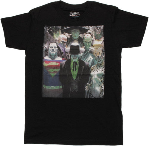 Justice League Alex Ross Villains T-Shirt Sheer