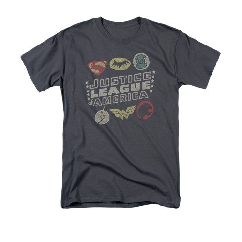 Justice League Symbols T-Shirt