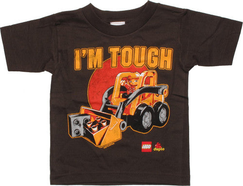 Lego Duplo Excavator I'm Tough Toddler T-Shirt