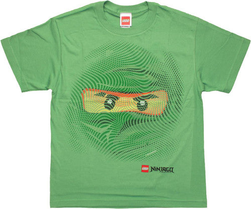 Lego Ninjago Lloyd Swirl Face Youth T-Shirt