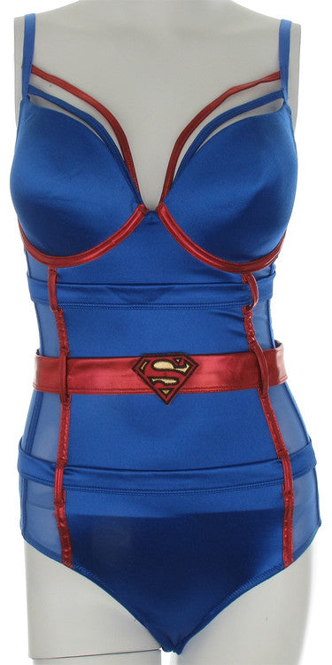 Superman Supergirl Costume Bodysuit – FYE