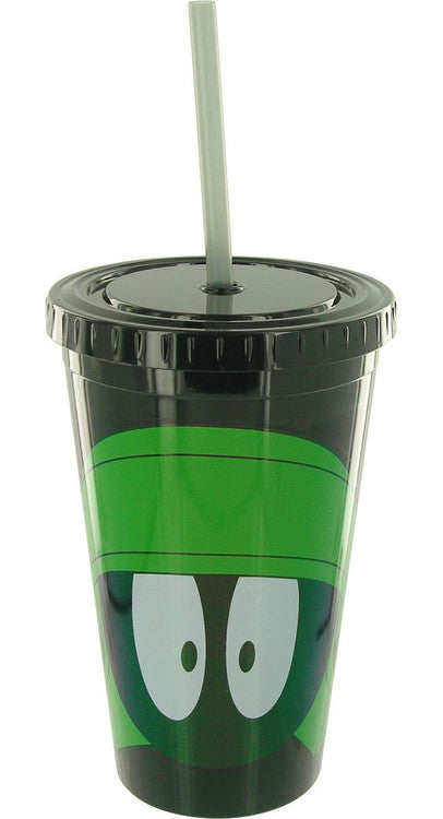 Looney Tunes Marvin Face Travel Cup in Green