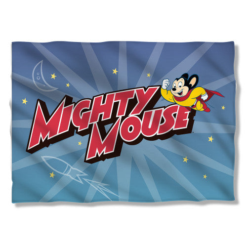 Mighty Mouse Space Hero Pillow Case