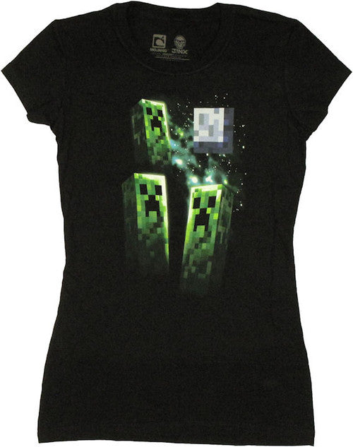 Minecraft Creeper Moon Baby T-Shirt