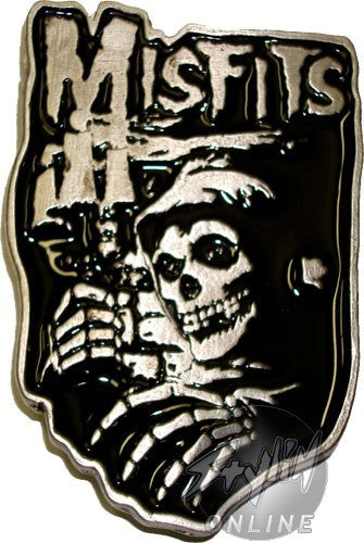 Misfits Grim Reaper Belt Buckle in Black