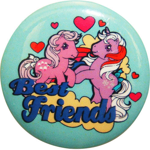 My Little Pony Best Friends Button in Red