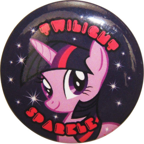 My Little Pony Twilight Sparkle Button in Purple