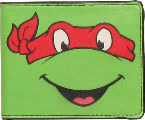 Ninja Turtles Raphael Face Wallet in Red