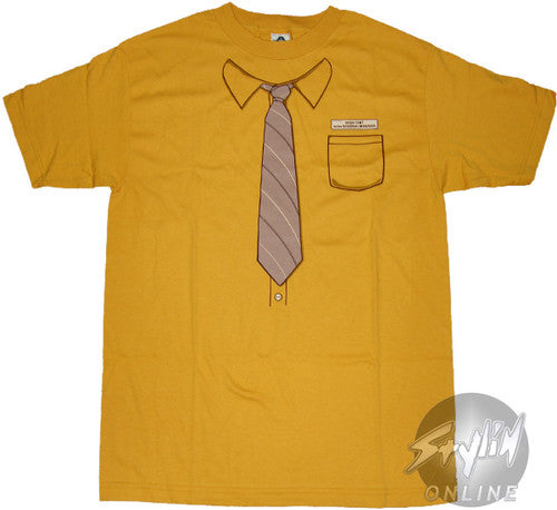 Office Yellow Shirt T-Shirt