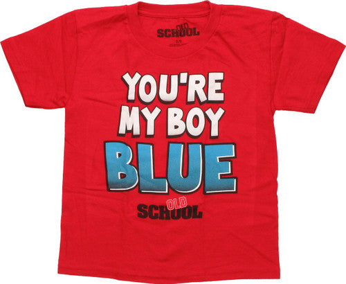 Old School My Boy Blue Juvenile T-Shirt