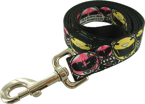 Power Rangers Chibi Offset Wrap Pet Leash in Red