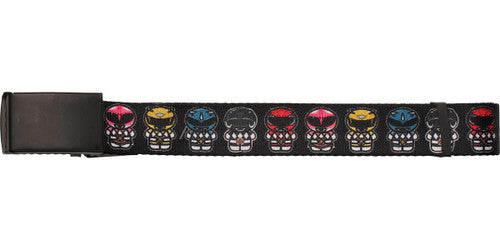 Power Rangers Chibi Team Wrap Mesh Belt in Red