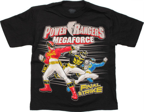 Power Rangers Megaforce Final Strike Juvenile T-Shirt