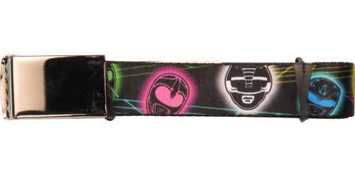 Power Rangers Neon Helmets Mesh Belt in Red