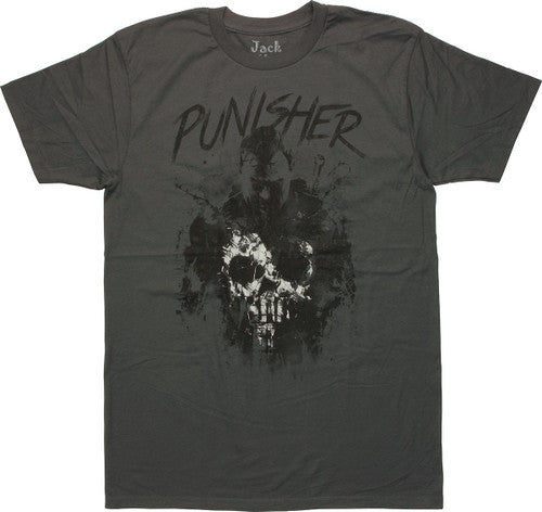 Punisher Castle Sketch T-Shirt