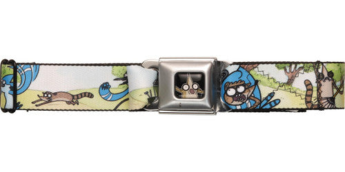 Regular Show Mordecai Rigby Scenes Seatbelt Belt