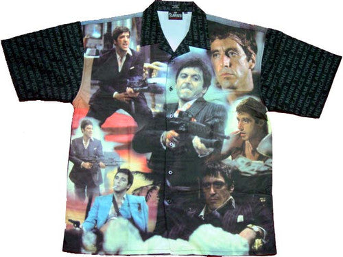 Scarface Scene Collage Club Shirt