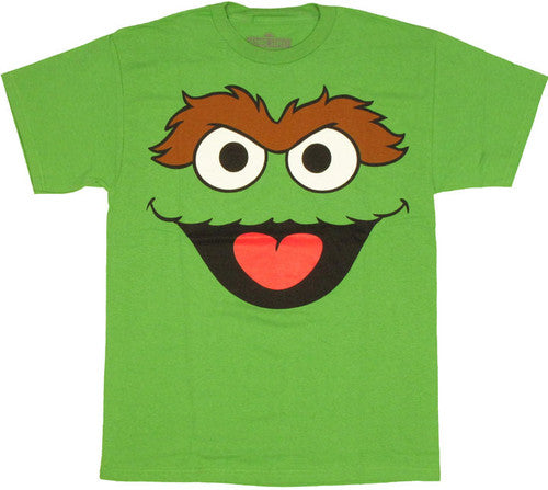 Sesame Street Oscar Face Shirt