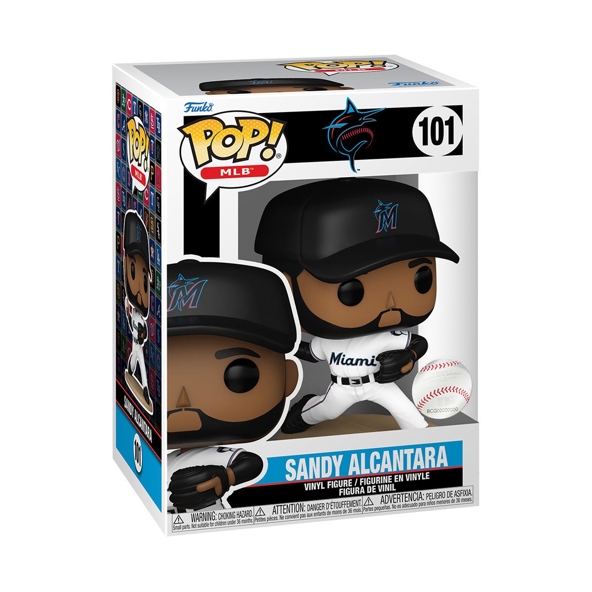 Funko Pop! MLB Miami Marlins Sandy Alcantara