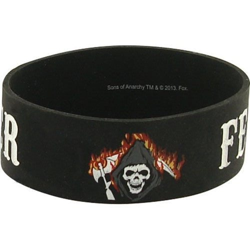 Sons of Anarchy Fear Reaper Wristband in White