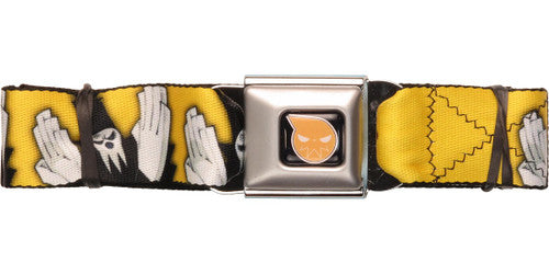 Soul Eater Shinigami Hands Seatbelt Belt in Yellow