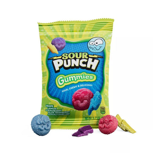 Sour Punch Candy Gummies - 6.75oz