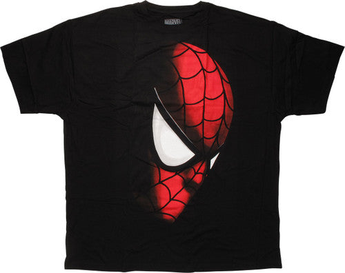 Spiderman Face Out of Shadow T-Shirt