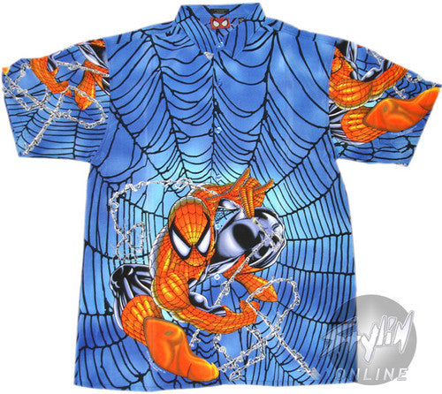 Spiderman Web Shoot Youth Club Shirt