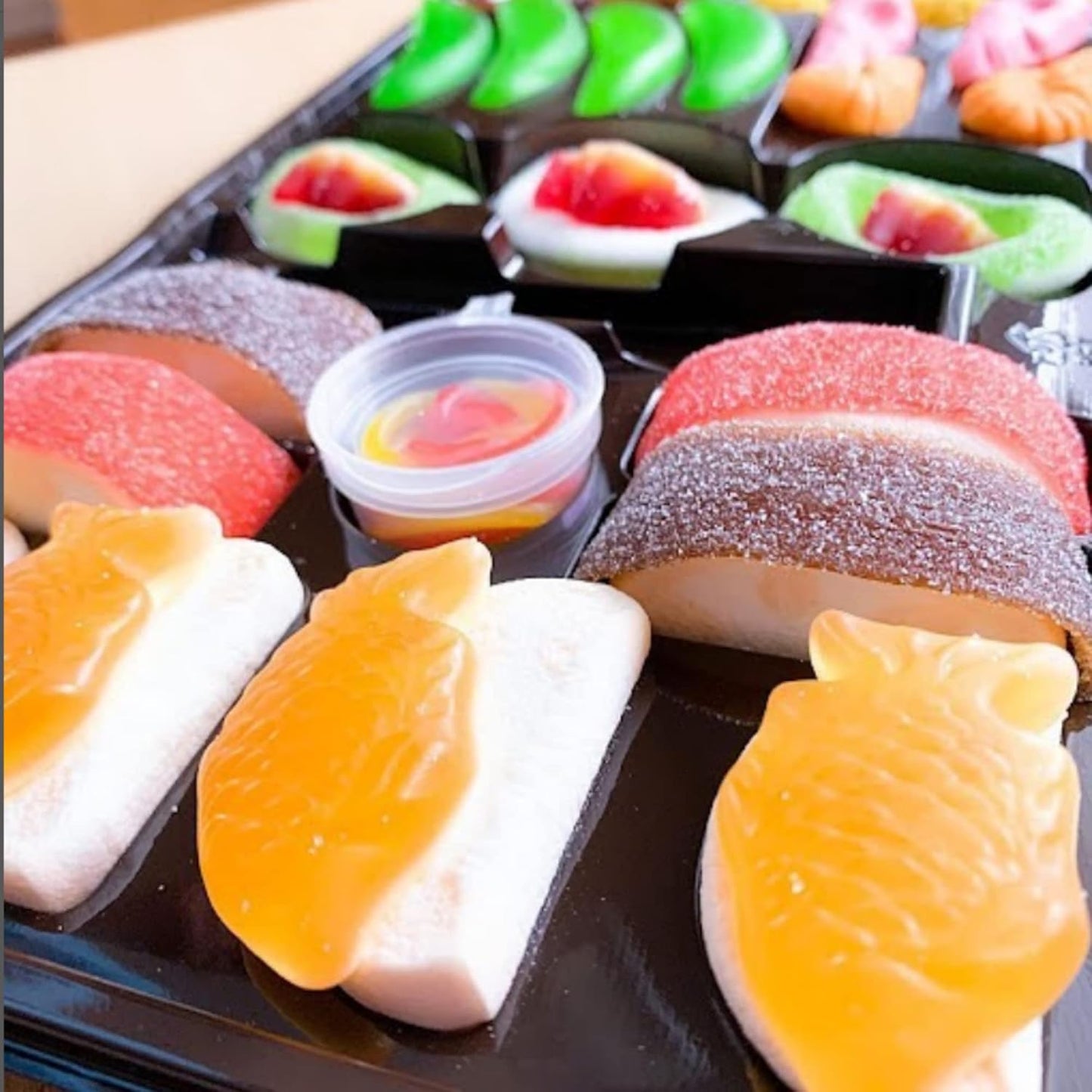 Gummy Candy Large Sushi Bento Box