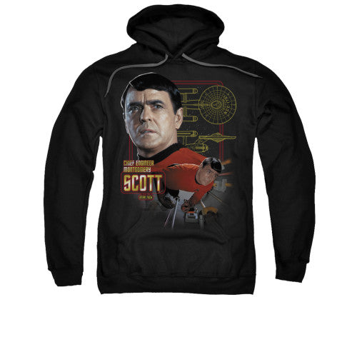 Star Trek Chief Engineer Scott Pullover Hoodie