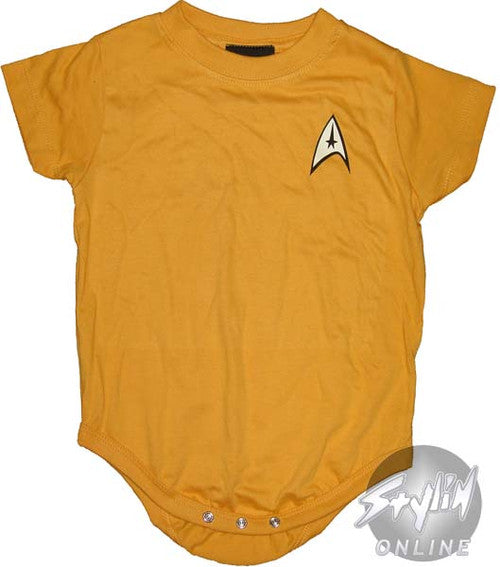 Star Trek Command Gold Snap Suit