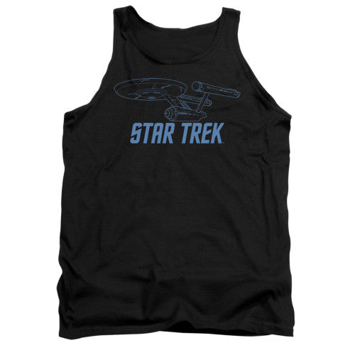 Star Trek Enterprise Outline Tank Top