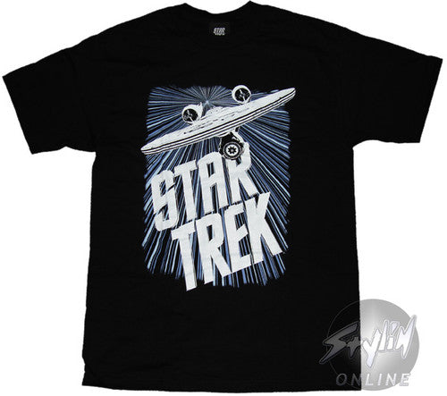 Star Trek Enterprise Warp T-Shirt