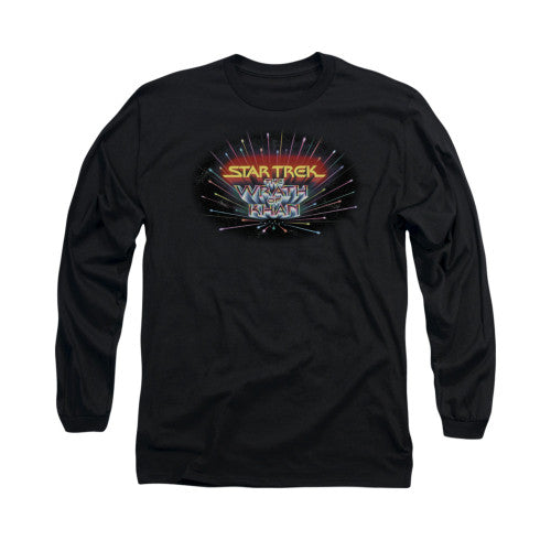 Star Trek Khan Logo Long Sleeve T-Shirt