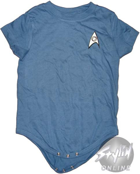 Star Trek Science Blue Snap Suit