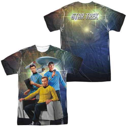 Star Trek Space Trio FB Sublimated T-Shirt