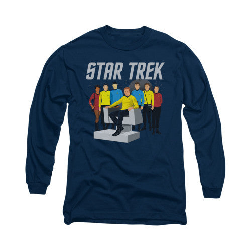 Star Trek Vector Crew Long Sleeve T-Shirt