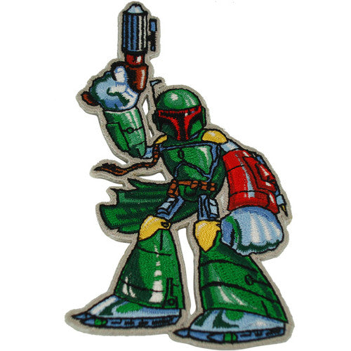 Star Wars Boba Fett Toon Patch in Red