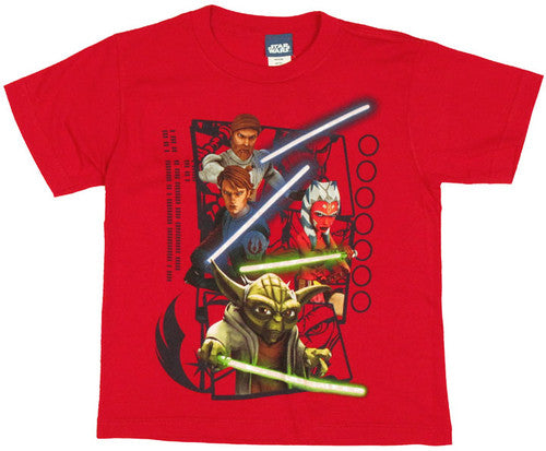 Star Wars Clone Wars Force Juvenile T-Shirt