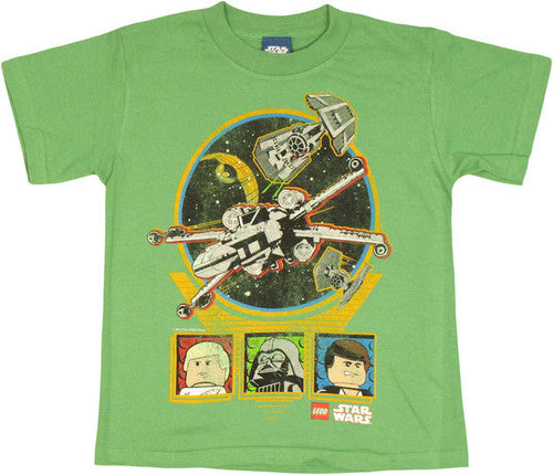 Star Wars Lego Ships Juvenile T-Shirt