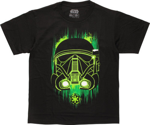 Star Wars Rogue One Trooper Glow Youth T-Shirt