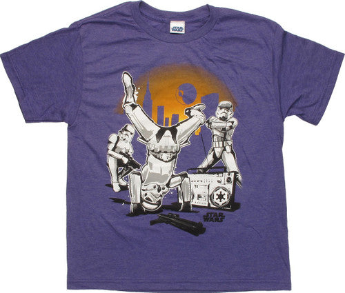 Star Wars Troopers Breakdancing Youth T-Shirt