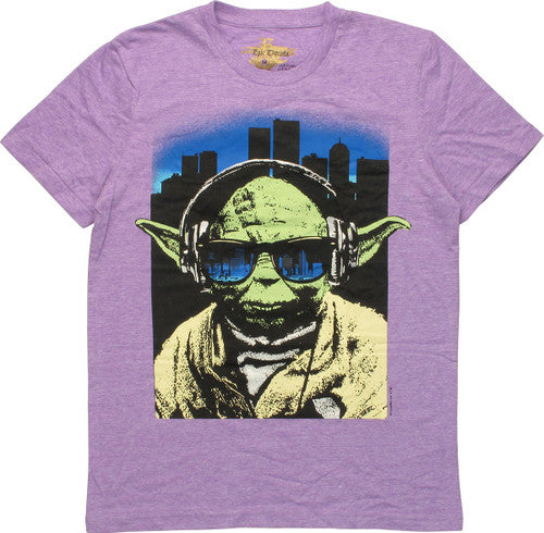 Star Wars Yoda Cans Heather Youth T-Shirt