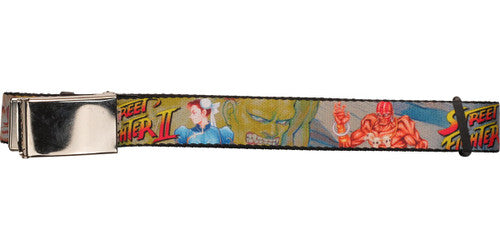 Street Fighter 2 Characters Mesh Belt