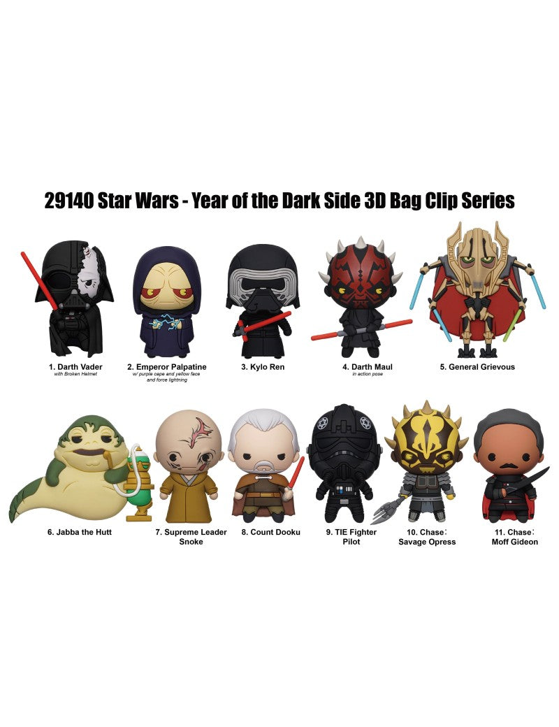 Star Wars Year of The Dark Side 3D Foam Clip Blind Bag (1 random)