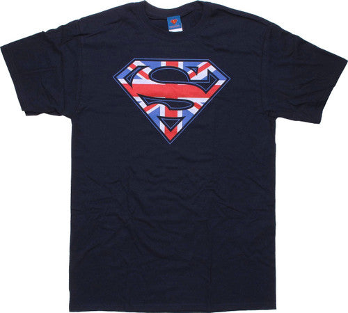 Superman Union Jack T-Shirt