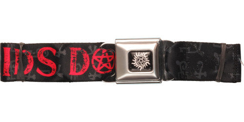 Supernatural Well Kids Seatbelt Belt in Red