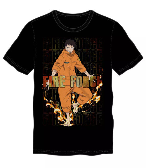 Fire Force Shinra Title T-Shirt