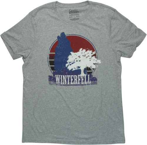 Game of Thrones Weirwood Winterfell Big T-Shirt