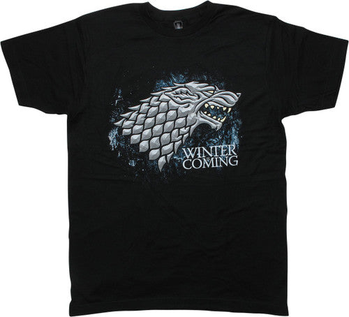 Game of Thrones Stark Winter Coming T-Shirt